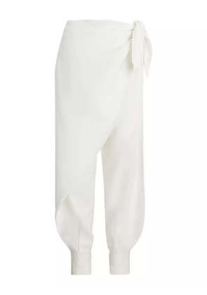 Polo Ralph Lauren wrap-effect trousers - White
