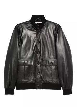 Valstar flap-pocket leather jacket - Black