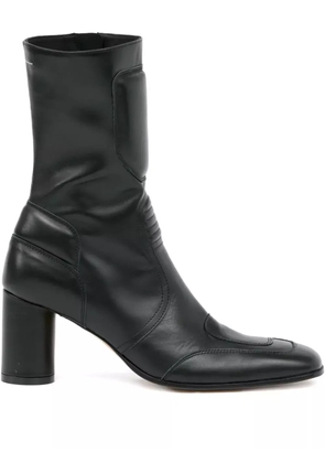 MM6 Maison Margiela leather ankle boots - Black