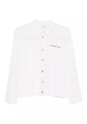 Peserico buttoned cardigan - White