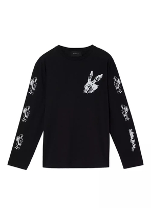 Simone Rocha Tortoise & Hare long-sleeve T-shirt - Black