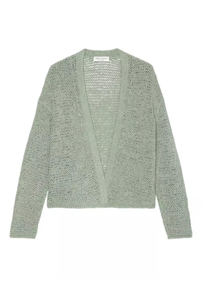 Marc O'Polo open-knit cardigan - Green