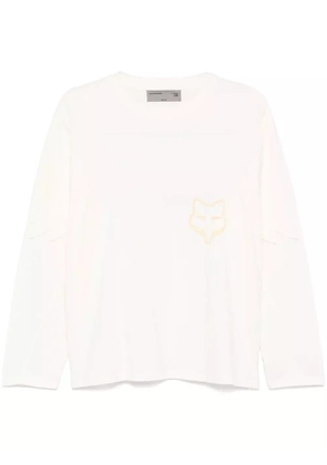 Kiko Kostadinov x Fox long-sleeves T-shirt - Neutrals