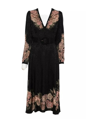 TWINSET floral-print dress - Black