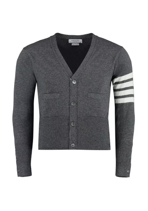 Thom Browne 4-Bar cashmere cardigan - Grey