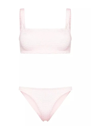 PARAMIDONNA Emily smock-design bikini set - Pink