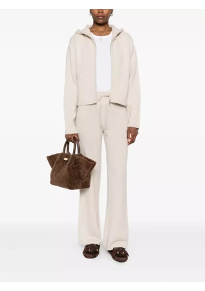 Soft Goat Chunky cashmere hoodie - Neutrals