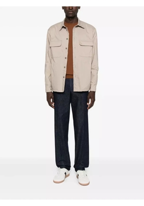 ASPESI flap-pocket jacket - Neutrals