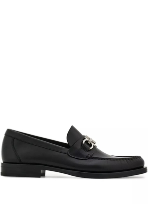 Ferragamo Gancini loafers - Black