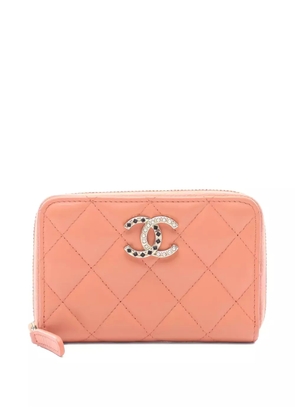CHANEL Pre-Owned Matelassé coin purse - Pink