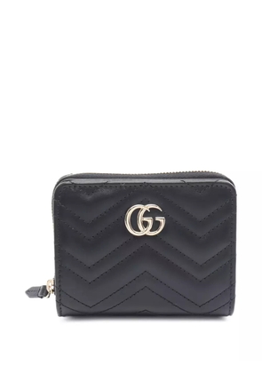 Gucci Pre-Owned GG Marmont bi-fold wallet - Black