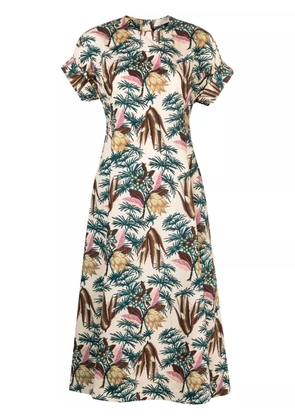 Ulla Johnson Devon floral-pattern dress - Neutrals