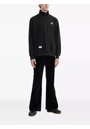 CHOCOOLATE logo zip-up sweatshirt - Black