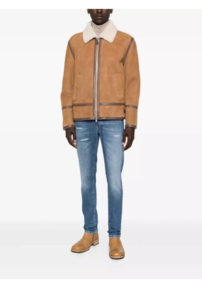 DONDUP distressed-effect jeans - Blue