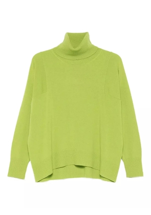 Roberto Collina roll-neck sweater - Green