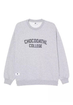CHOCOOLATE logo-printed sweatshirt - Grey