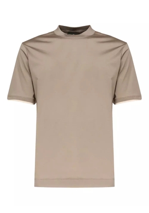 Giuliano Galiano crew-neck short-sleeve T-shirt - Neutrals