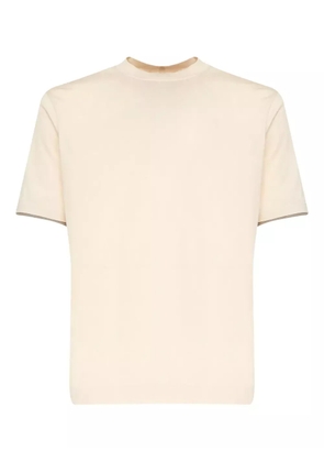 Giuliano Galiano crew-neck short-sleeve T-shirt - Neutrals