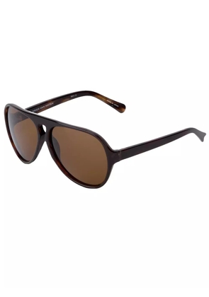 Linda Farrow 'dries van noten 11 c1' sunglasses - Brown