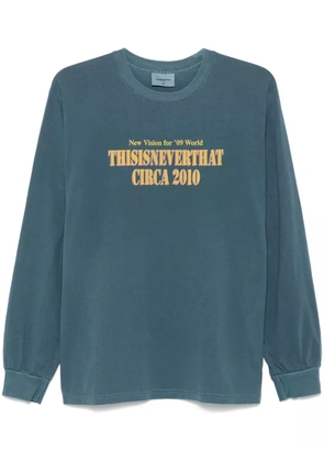 This Is Never That Basketball Hoop T-shirt - Blue