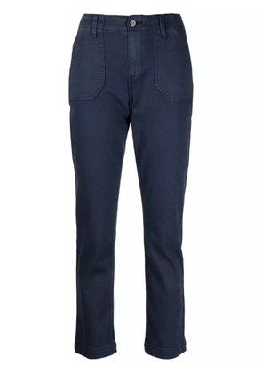 PAIGE Mayslie mid-rise cropped jeans - Blue