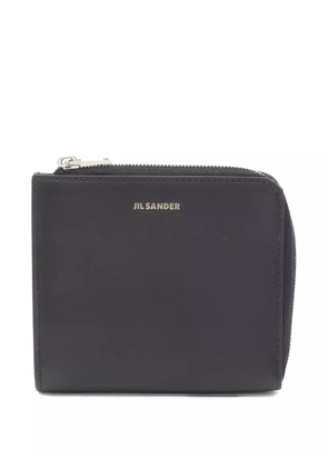 Jil Sander Pre-Owned 2010s zip leather wallet - Black