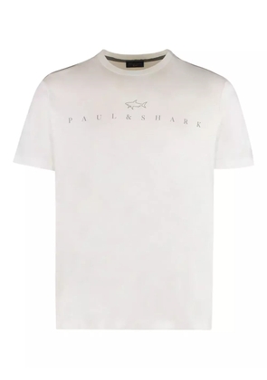 Paul & Shark logo-print T-shirt - White