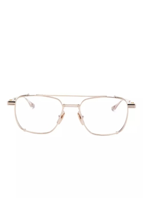 Dita Eyewear pilot-frame glasses - Gold