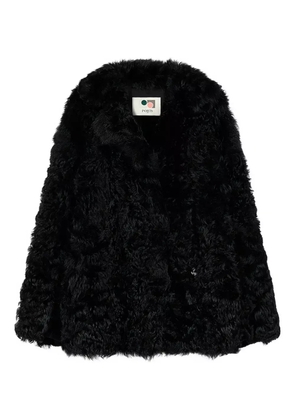 Ports 1961 woollen-button coat - 999-BLACK