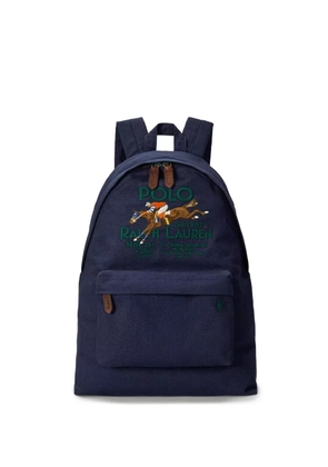Polo Ralph Lauren logo-embroidered backpack - Blue