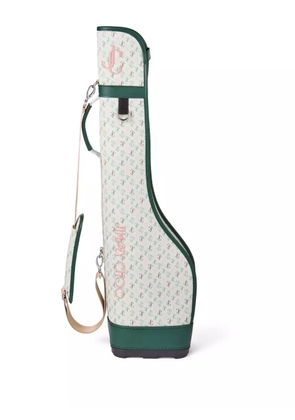 Jimmy Choo x Malbon floral-print golf bag - Neutrals