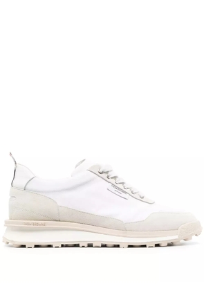 Thom Browne Tech Runner suede sneakers - White