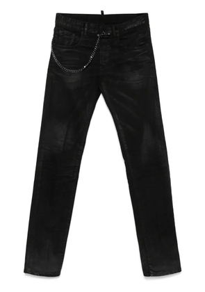 DSQUARED2 chain-detailed jeans - Black