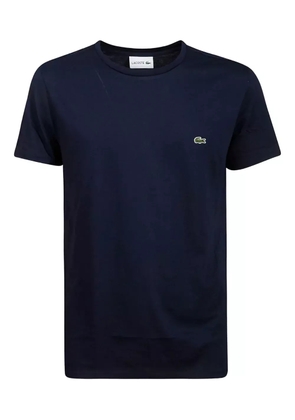 Lacoste logo-embroidered short-sleeve t-shirt - Blue
