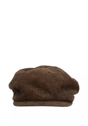 TAIGA TAKAHASHI corduroy beret - Brown