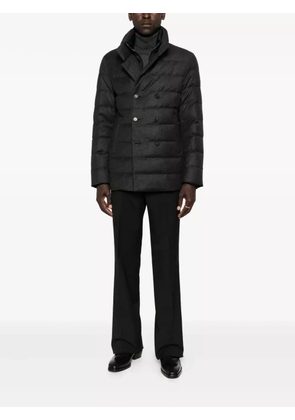 Duno button-down padded jacket - Grey