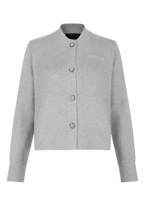 Gran Sasso mélange-effect cardigan - Grey