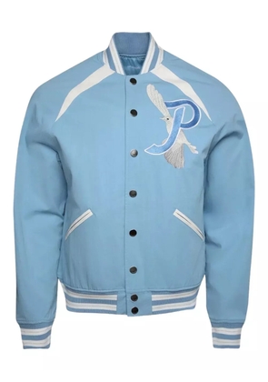 3PARADIS embroidered bomber jacket - Blue