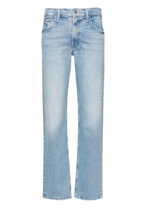 MOTHER Smarty Pants high-rise slim-fit jeans - Blue