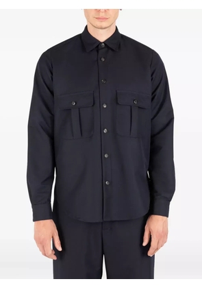 Société Anonyme long-sleeve shirt - Blue