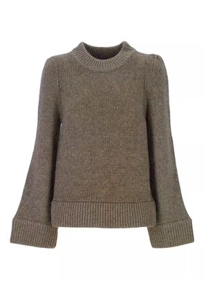 Madeleine Thompson wool blend sweater - Brown