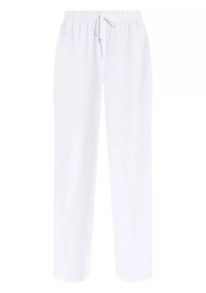 Hanro organic cotton pajama pants - White