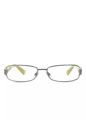Gucci Eyewear rectangle-frame glasses - Black