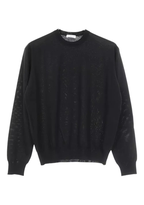 Balenciaga Pre-Owned 2020s crew-neck virgin-wool-blend sweater - Black