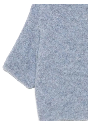 Antonelli short-sleeve sweater - Blue