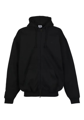 VETEMENTS zip-up hoodie - Black