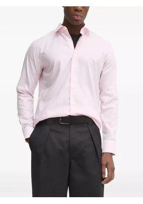 BOSS gingham-check shirt - Pink