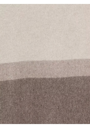 Brett Johnson fringed scarf - Neutrals