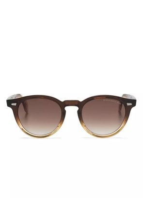 Cutler & Gross round-frame sunglasses - Brown