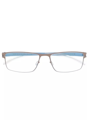 Mykita Martin rectangle-frame glasses - Neutrals
